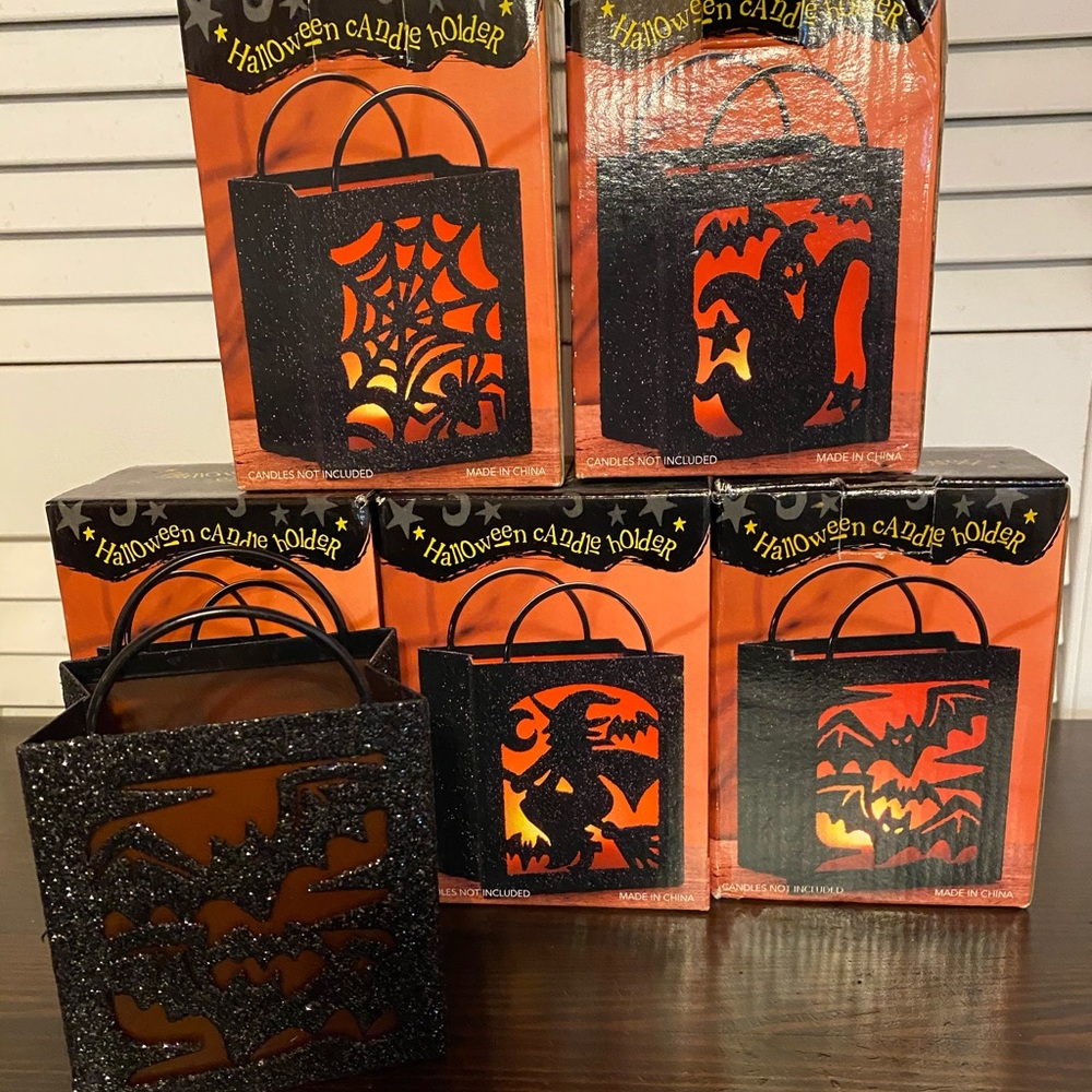 New Halloween Candle Holders